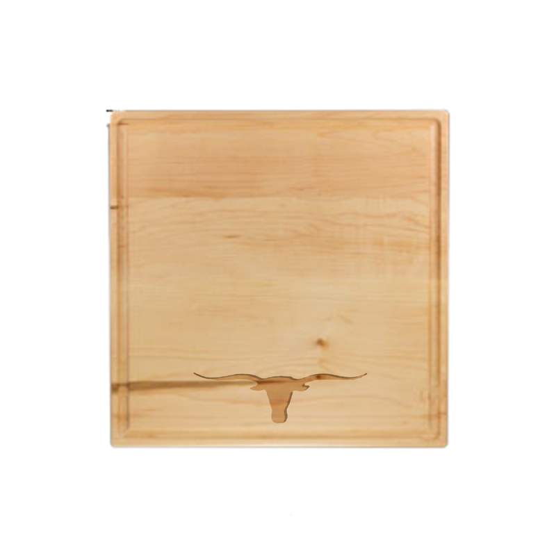 12”x12” Square Cutting Board | Maple