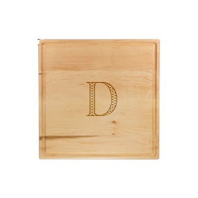 12”x12” Square Cutting Board | Maple