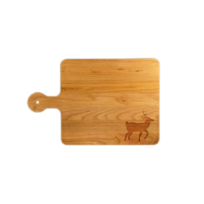 16” x 10.5” Paddle Cutting Board | Cherry