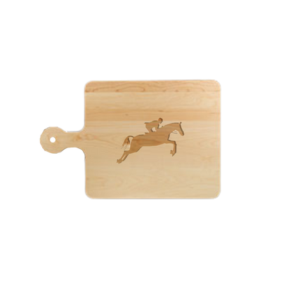 16” x 10.5” Paddle Square Cutting Board | Maple