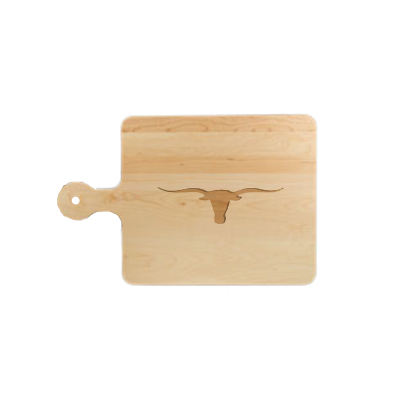 16” x 10.5” Paddle Square Cutting Board | Maple