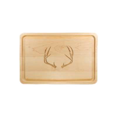 18” x 12” Rectangle Cutting Board | Maple