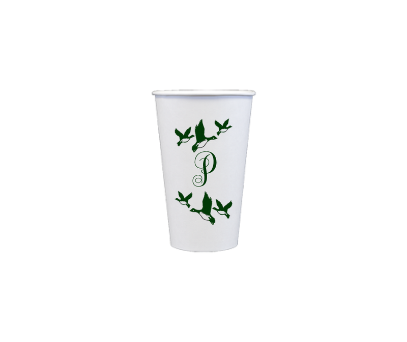 Duck & Letter Coffee Paper Cup