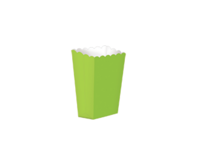 Custom Popcorn Boxes | Lime Green
