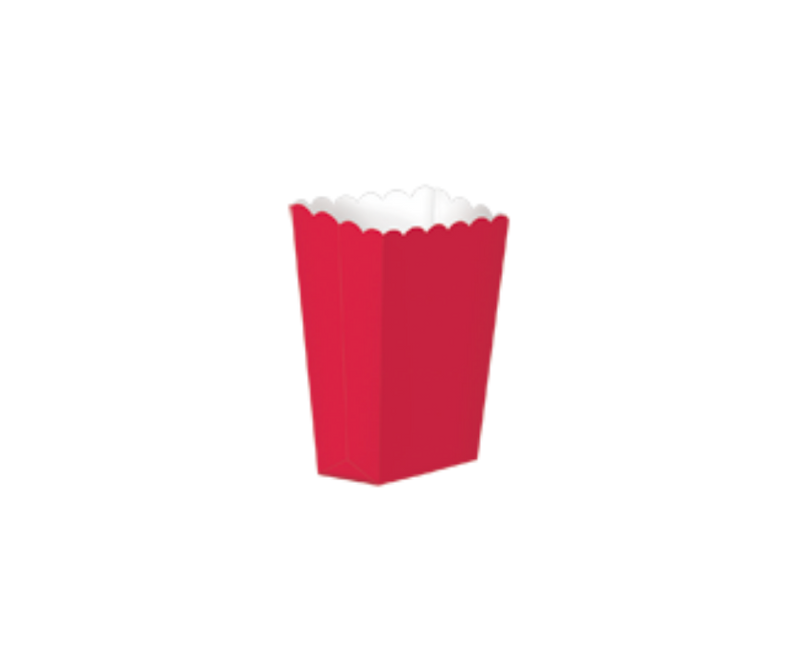 Custom Popcorn Boxes | Red