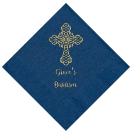 Baptism Custom Napkins