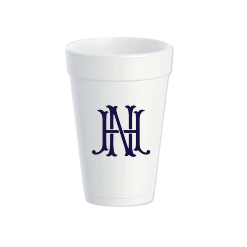 2 Letter Initial Interlock Cup