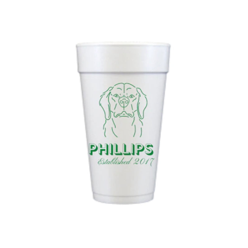 Family Name with Pet Customizable Cup