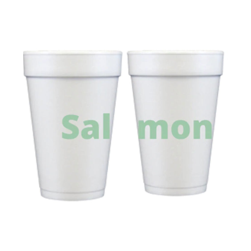 Two Letter Stripe Monogram Styrofoam Cups – Shop Golden Grove